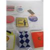 Image 1 : STOCK SHEET OF ADVERTISING PINS