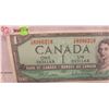 Image 1 : 1954 BANK OF CANADA LAST OF CANADA $1 BILLS