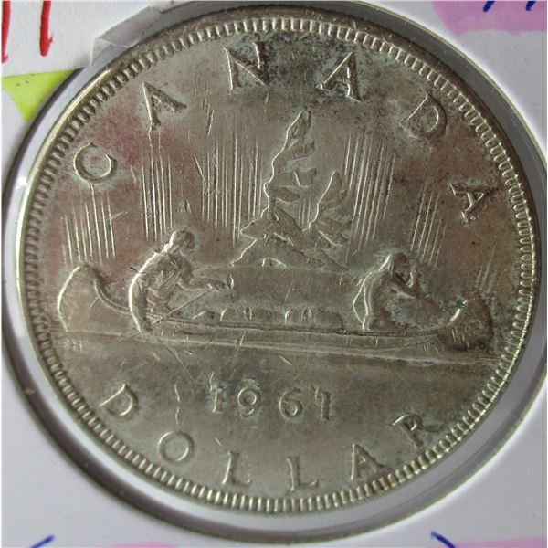 1961 CANADA SILVER DOLLAR