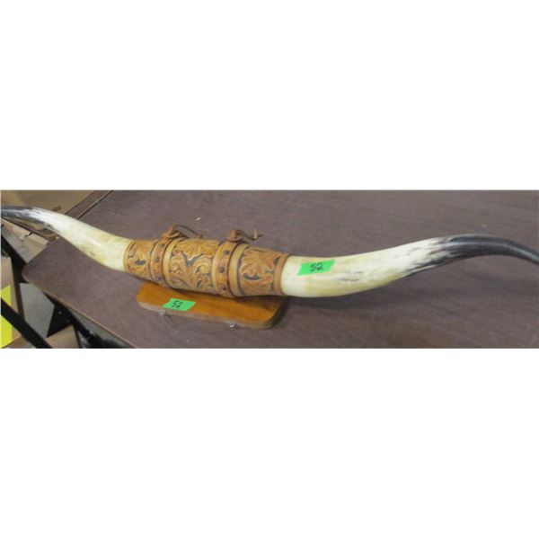 SET OF 46" LONG HORNS