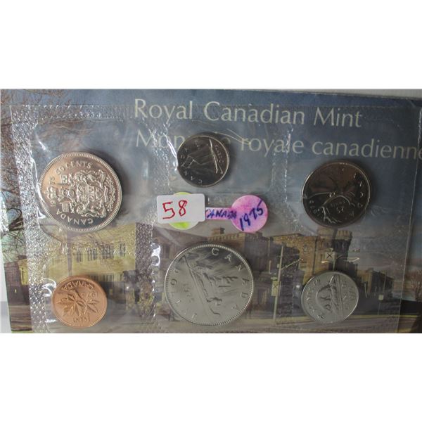 1975 PROOF CANADA MINT SEALED COIN SET