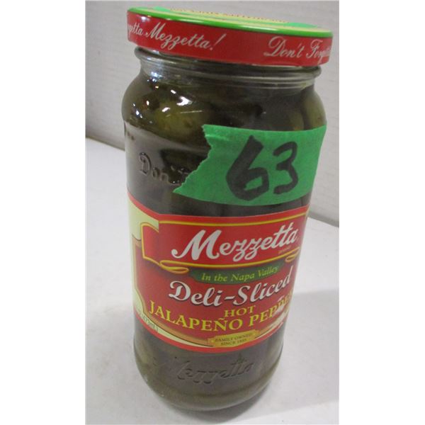 FREIGHT DAMAGE (AS IS):  HOT JALAPENO PEPPERS - JAR