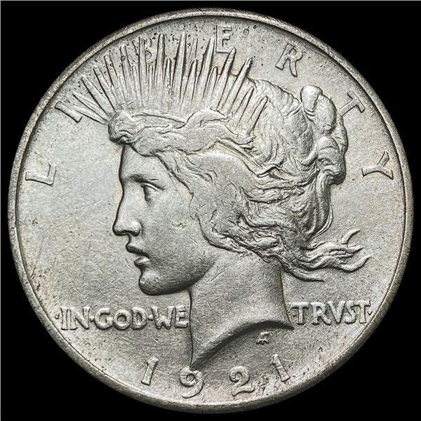 1921 Silver Peace Dollar CLOSELY UNCIRCULATED