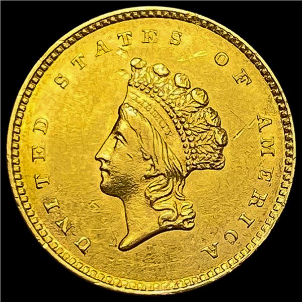 1854 Rare Gold Dollar UNCIRCULATED