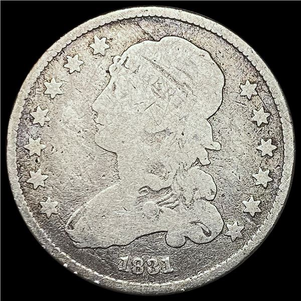 1831 Capped Bust Quarter NICELY CIRCULATED