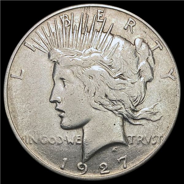 1927-S Silver Peace Dollar LIGHTLY CIRCULATED