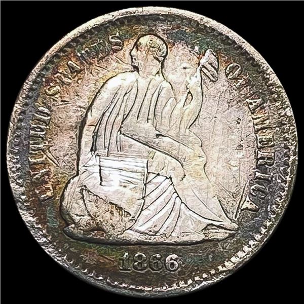 1866-S Seated Liberty Half Dime HIGH GRADE
