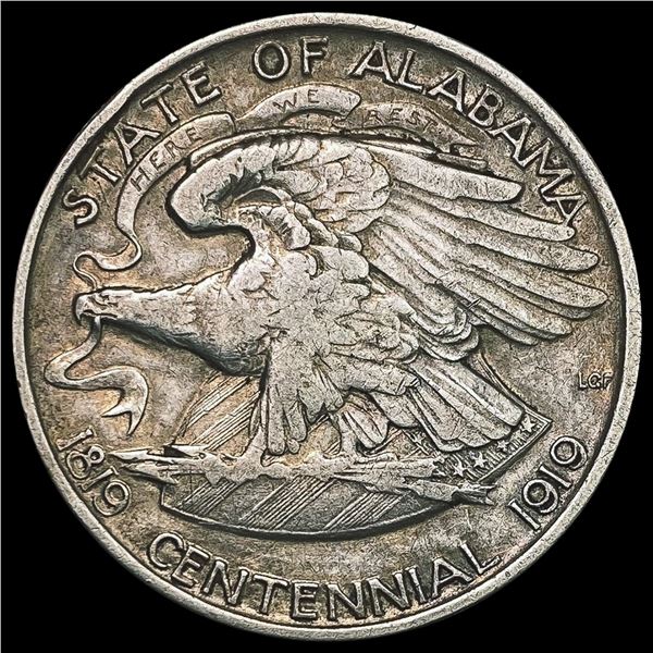 1921 Alabama Half Dollar NEARLY UNCIRCULATED