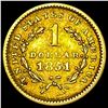 Image 2 : 1851 Rare Gold Dollar CLOSELY UNCIRCULATED