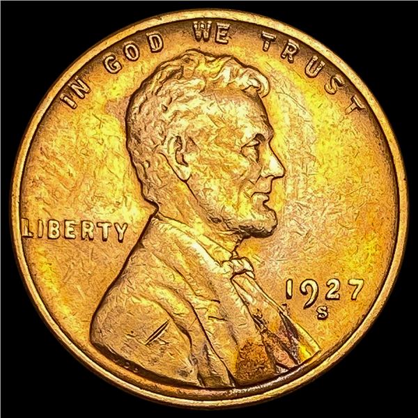 1927-S RD Wheat Cent UNCIRCULATED