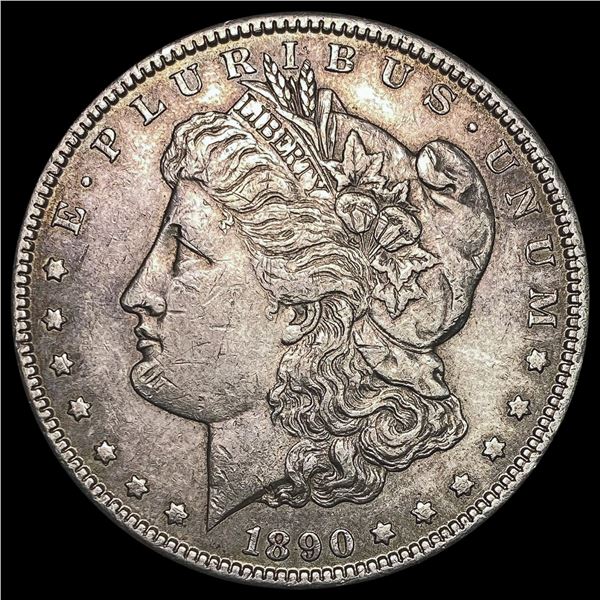 1890-CC Morgan Silver Dollar CLOSELY UNCIRCULATED