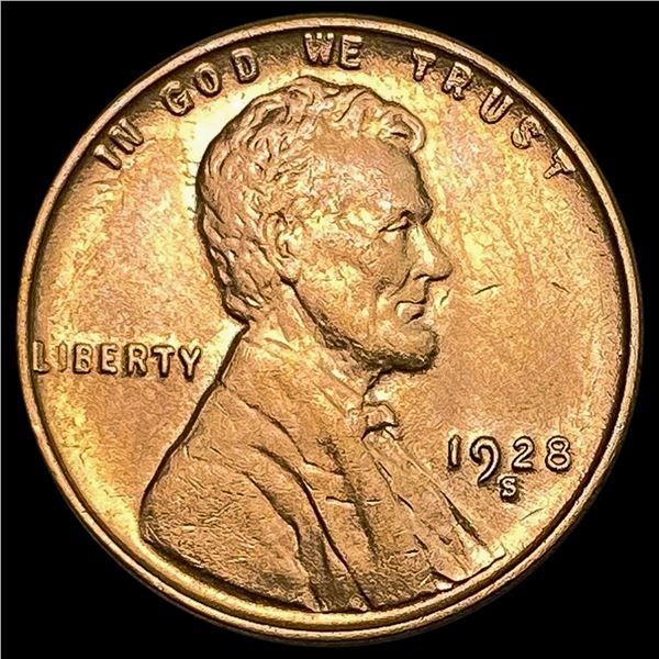 1928-S RD Wheat Cent UNCIRCULATED