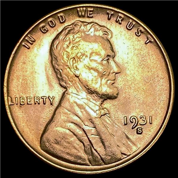 1931-S RD Wheat Cent UNCIRCULATED