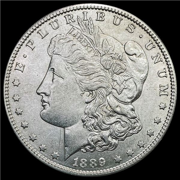 1889-S Morgan Silver Dollar CLOSELY UNCIRCULATED