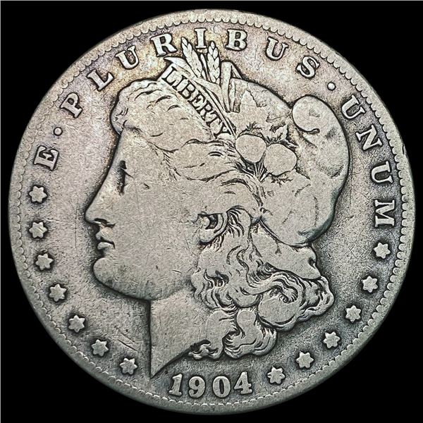 1904-S Morgan Silver Dollar NICELY CIRCULATED