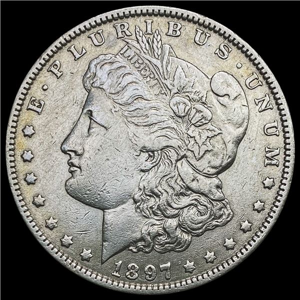 1897-O Morgan Silver Dollar CLOSELY UNCIRCULATED