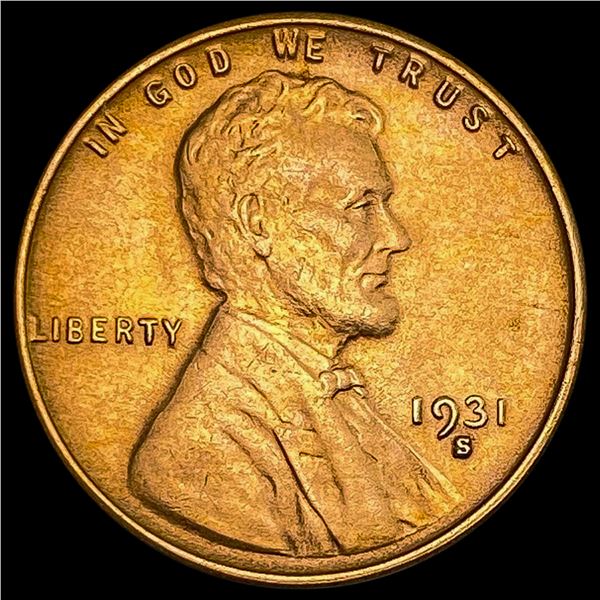 1931-S RD Wheat Cent UNCIRCULATED