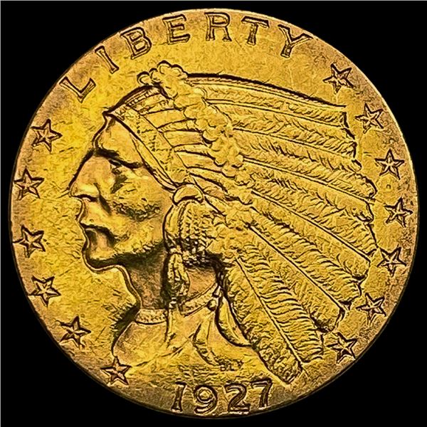 1927 $2.50 Gold Quarter Eagle CHOICE AU