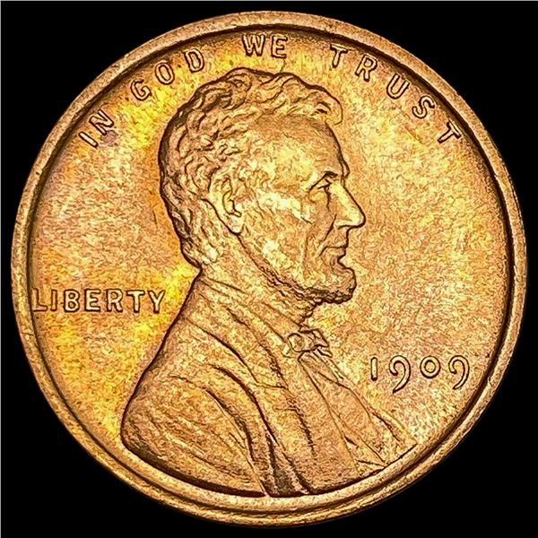 1909 RD Wheat Cent UNCIRCULATED