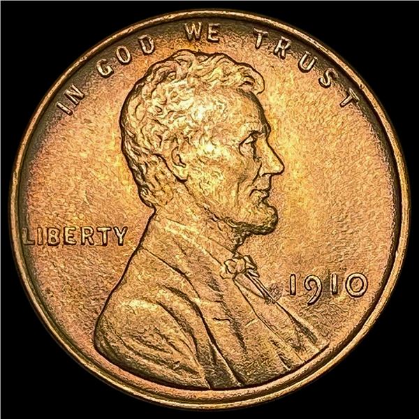1910 RD Wheat Cent UNCIRCULATED