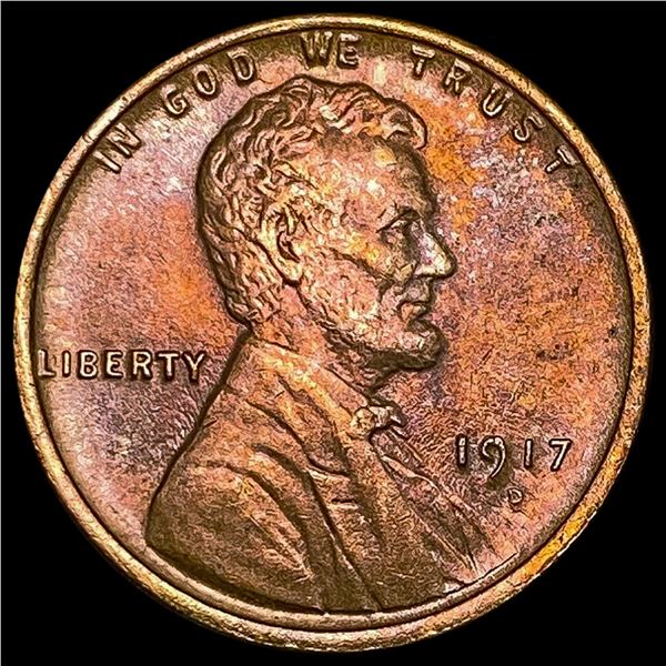 1917-D RD Wheat Cent UNCIRCULATED
