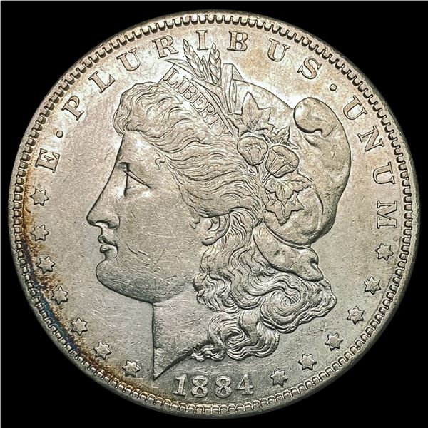 1884-S Morgan Silver Dollar CLOSELY UNCIRCULATED