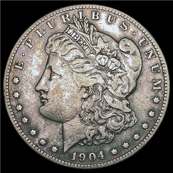 1904-S Morgan Silver Dollar CLOSELY UNCIRCULATED