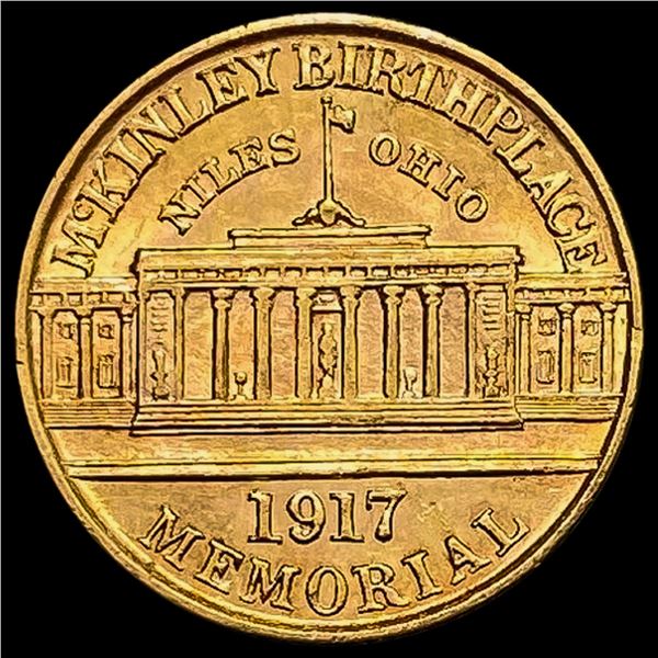 1917 McKinley Rare Gold Dollar UNCIRCULATED