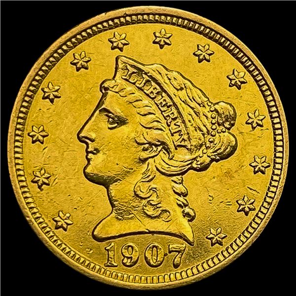 1907 $2.50 Gold Quarter Eagle UNCIRCULATED