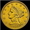 Image 1 : 1907 $2.50 Gold Quarter Eagle UNCIRCULATED