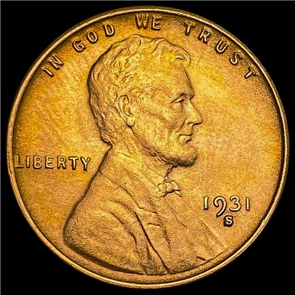 1931-S RD Wheat Cent UNCIRCULATED