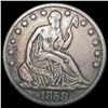 1858-O Seated Liberty Half Dollar LIGHTLY CIRCULATED
