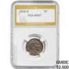 1936-D Buffalo Nickel PGA MS67