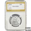Image 1 : 1858 Seated Liberty Half Dollar PGA MS64