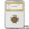 1863 Indian Head Cent PGA MS64