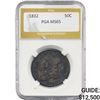 Image 1 : 1832 Capped Bust Half Dollar PGA MS65