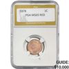 Image 1 : 1878 Indian Head Cent PGA MS65 RED