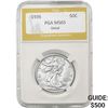 1936 Walking Liberty Half Dollar PGA MS65 DETAIL