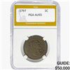 1797 Draped Bust Large Cent PGA AU55