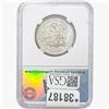 Image 2 : 1877 Seated Liberty Half Dollar PGA MS63+