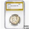 Image 1 : 1956 Franklin Half Dollar PGA MS66 FBL