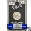 Image 1 : 1883-CC Morgan Silver Dollar GSA MS64