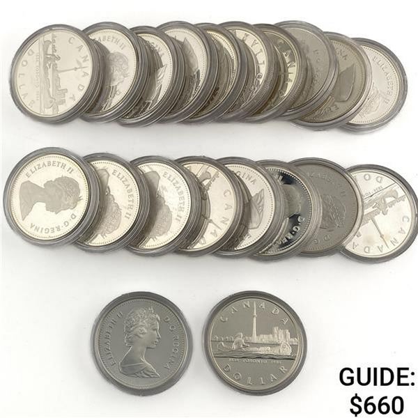 1984 [20] $1 Canada Silver