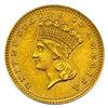 Image 1 : 1861 Rare Gold Dollar