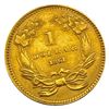 Image 2 : 1861 Rare Gold Dollar