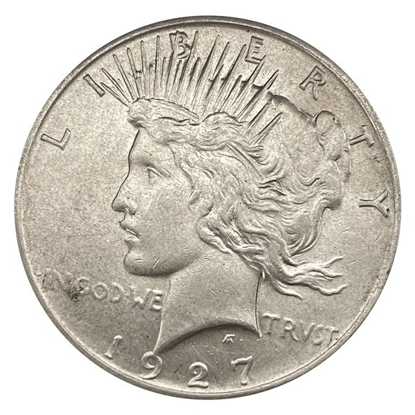 1927-D Silver Peace Dollar