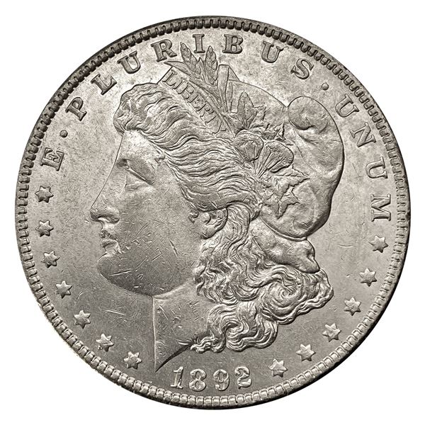 1892-O Morgan Silver Dollar