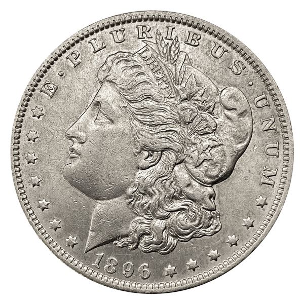 1896-O Morgan Silver Dollar