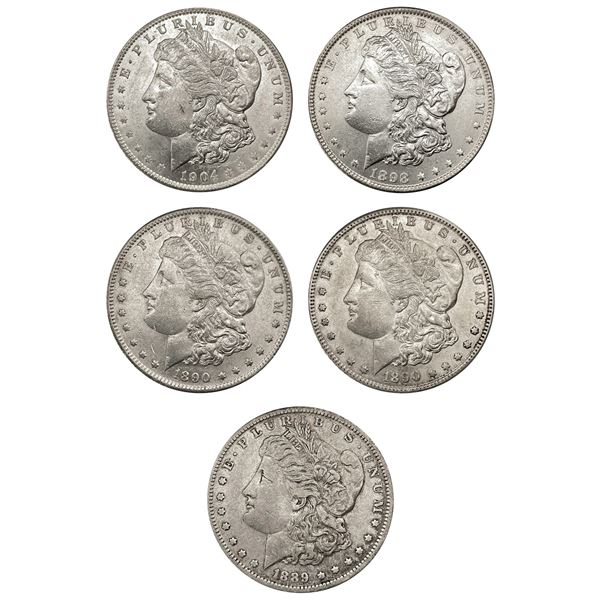 1889-1904 [5] Morgan Silver Dollar