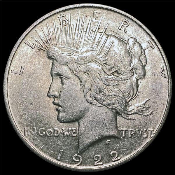 1922-D Silver Peace Dollar CLOSELY UNCIRCULATED